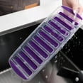thumbnail image 5 of HZCrisp 2 Pack Silicone Ice Stick Tray with Lids, Long Ice Cube Mold for Sports Bottles, Easy Release, BPA-Free, Quick Freeze for DIY Drinks, 5 of 6