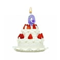 thumbnail image 2 of Souew Number Candle 0, Birthday Number Candle Purple Flower Birthday Number Candle Glittering Charming Number Candle Paraffin Number Candle for Girls Boys Birthday Anniversary,Event & Party, 2 of 9