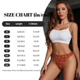 thumbnail image 2 of Thongs for Women - Pizza Cartoon No Show Seamless Womens Thongs Underwear, Soft Stretch G String Thongs for Women,Cuteness Ladies Thong Bikini Panties Briefs, 2 of 5