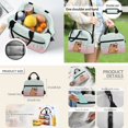 thumbnail image 4 of Jeiento 17 Inch 4 Piece Backpack And Lunch Box Set for Kids Capybara Ice Cream Backpack with Padded Straps, for Boys Girls Elementary Primary School Back to School, 4 of 7