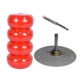 thumbnail image 1 of DOLITY Support de Rangement pour Sucettes Bonbonnières 24cm Hauteur Multifonctionnel 40 Trous Rouge pour B, 1 of 7