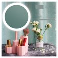 thumbnail image 1 of LED Makeup Mirror Desktop Lamp USB Charging Light Touch Dimme Cosmetic Mirror With Storage Makeup Natural Light Vanity Mirrors ,Widely Use, 1 of 7