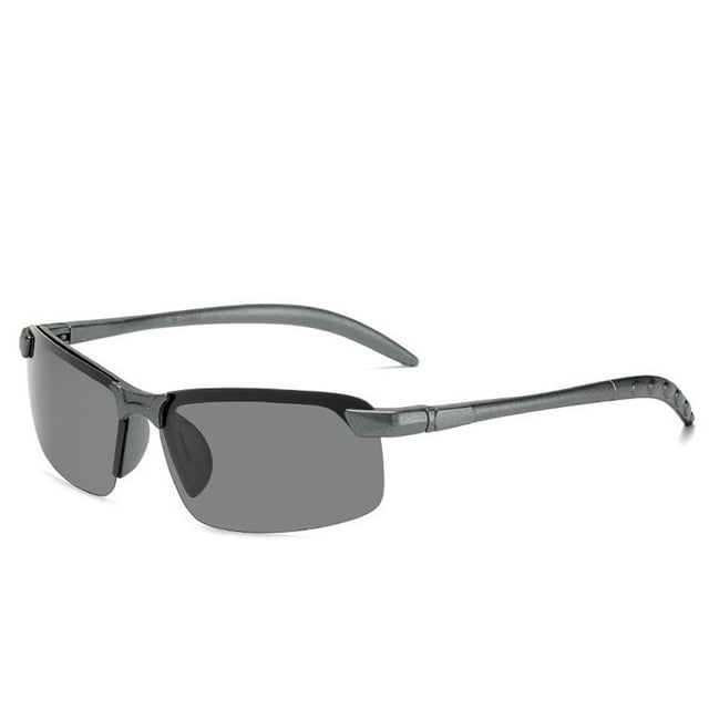 NEW Super Light Smart Polarized Sunglasses Men's Aluminum Magnesium Square Sunglasses