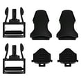 thumbnail image 3 of unbranded 2pcs Fin Strap Buckles Replacement Adjustable Swimming Fin Flippers Buckles, 3 of 8