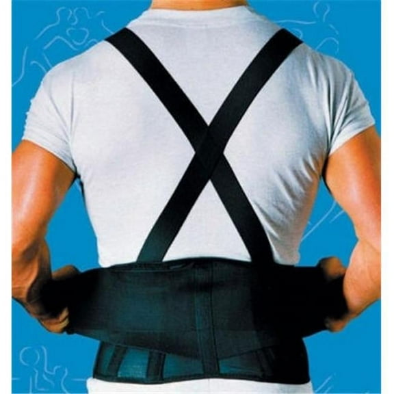 Back Belt With Suspenders With Hips Size: 44-63 Inches, Xx-Large - 1 Ea