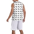 thumbnail image 2 of Naloa SeTurtle27 Basketball Jersey Reversible Men's Mesh Athletic Sports Shirts Training Practice S-4XL3X-Large, 2 of 6