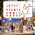 thumbnail image 3 of 2025 Christmas Advent Calendar Bracelets, 24 Days Xmas Countdown Calendar with DIY Charm Bracelets Kits for Christmas Party New Year Birthday Gifts, 3 of 8