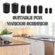 thumbnail image 2 of 80 Pieces Rubber End Caps Flexible Bolt Covers Screw Caps Thread Protectors in 4 Sizes 1/4 to 3/4 Inch (Black), 2 of 5
