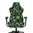 thumbnail image 3 of Whosucclay Shamrock Hat Print Gaming Chair Covers Slipcovers, Elastic Computer Reclining Gaming Chair Seat Cover with Armrest Cover Fits Most Office/PC Chairs St Patrick's Day Decor, 3 of 8