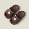 thumbnail image 2 of Godom Toddler Slippers Cute Soft Anti-slip House Kids Girl Slipper for Indoor Outdoor Kid Cloud Slides, 2 of 4