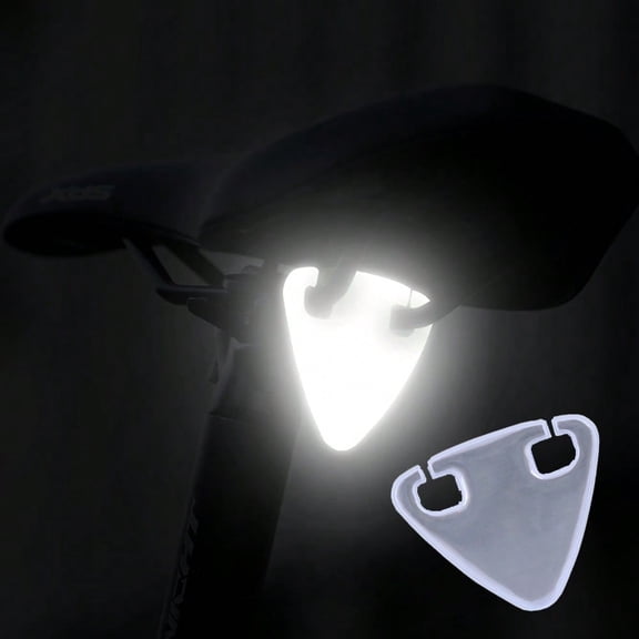Multi-Color Emergency Bike Reflector, Enhances Visibility as Backup Safety Light