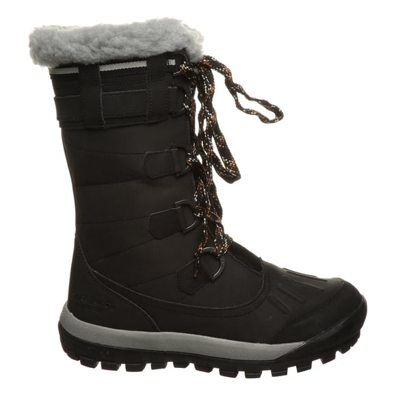 BEARPAW Women's Desdemona Black Size 9 | Women's Boot Classic Suede | Women's Slip On Boot | Comfortable Winter Boot