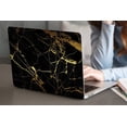 thumbnail image 5 of KSK KAISHEK Plastic Hard Shell Case for 2023 2022 2021 Rel. MacBook Pro 16" XDR Display Touch ID + Black Keyboard Cover Model: A2780/A2485 Marble 26_3, 5 of 5