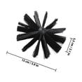 thumbnail image 2 of OUNONA 2Pcs Chimney Brush Black Compact Chimney Sweeping Tool for Efficient Fireplace Cleaning, 2 of 8