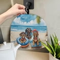 thumbnail image 5 of HELLHERO 1Pcs Lightweight Tea Cozy Insulate Tea Pot Not Easily Deformed, Dachshunds Beach Party, 5 of 8