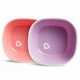 thumbnail image 4 of Munchkin Splash Toddler Divided Plate and Bowl Dining Set, Pink/Purple, 4 of 5