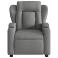 thumbnail image 5 of vidaXL Fauteuil Inclinable de Massage Tissu Gris Foncé, 5 of 5