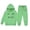 Green, variant on Boys Girls Cat Print Tracksuits Set Long Sleeve Hooded Active Sweatshirt & Jogger Pants Suits 2 Piece Casual Sweatsuit(Blackish Green,2-3 Years)