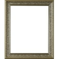 thumbnail image 2 of 2 1/2" Polystyrene Victorian Picture Frame by WholesaleArtsFrames-com 18x18, 1556 Series Antique Silver - Made in USA, 2 of 5