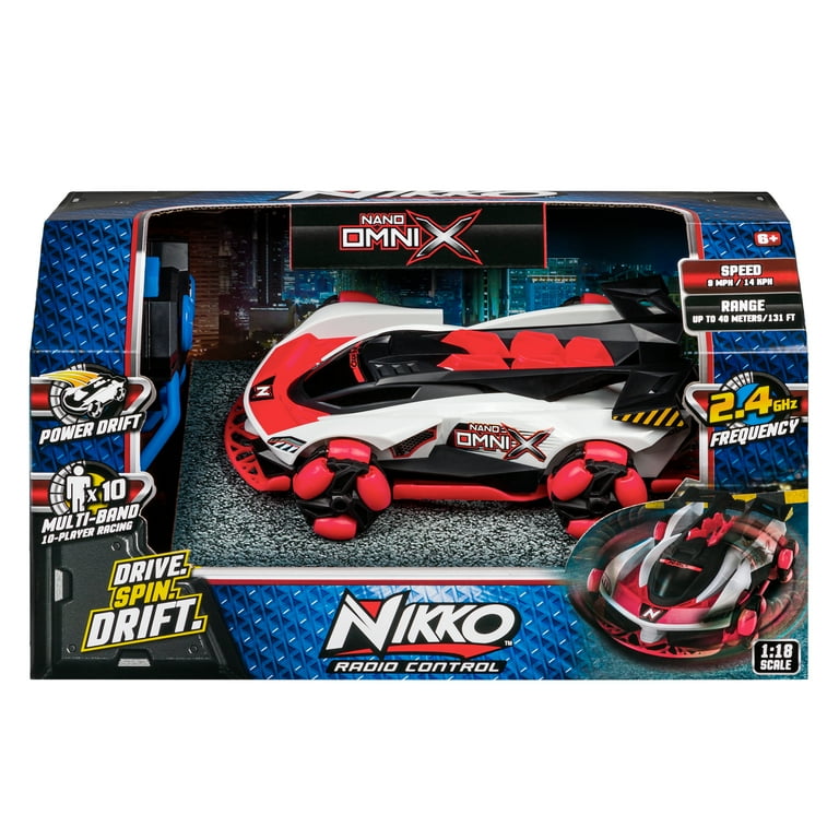 Nikko Nano Omni X - Dual Motor Driven 4 Wheel Drive - Red