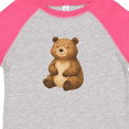 thumbnail image 4 of Inktastic Cute Brown Bear Boys or Girls Toddler T-Shirt, 4 of 5