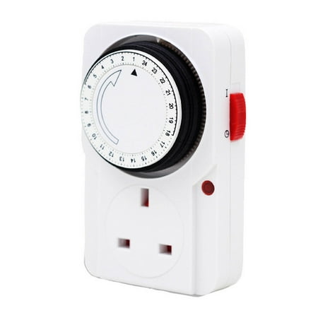 

YUEHAO Drill Bits or Accessories Segmented Energy-Saving Timer Socket Plug-In Adjustment 24-Hour Plug Tools or Home Improvement tools