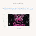 thumbnail image 4 of Dsscvnef Women Breast Cancer Awareness Hope Ribbon Adult Disposable 3-Layer Mask, 4 of 8