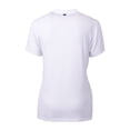 thumbnail image 3 of Women's-Cutter & Buck  White New England Revolution Forge Heather Stretch Blade Top, 3 of 3