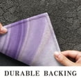 thumbnail image 6 of Purple Gold Marble Pattern Door Rugs,Washable Non Slip Door Mats Indoor,Decorative Door Mats,Entry Mat Indoor for Entrance,Bedroom,Kitchen,Bathroom,16"x47", 6 of 6