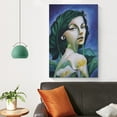 thumbnail image 4 of Octavio Ocampo Print Painting Woman of Substance Picture Print Canvas Poster Wall Paint Art Posters Decor Modern Home Artworks Gift 12x18inch(30x45cm), 4 of 6