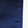 thumbnail image 4 of Gowinex Navy Blue 17" x 17" Lamour Satin Dinner Napkins (Pack of 10), 4 of 4