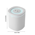 thumbnail image 3 of BOBOMOTI Humidifier for Room Cool Mist Top-Fill Ultra-Quiet Humidistat for Baby Nursery Plants Aromatherapy Diffuser Clearance, 3 of 6