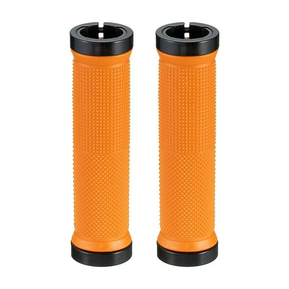 JoyMoreHome 2Pcs Bicycle Handle Bar Grips Rubber Bike Grips Comfortable Bicycle Grips