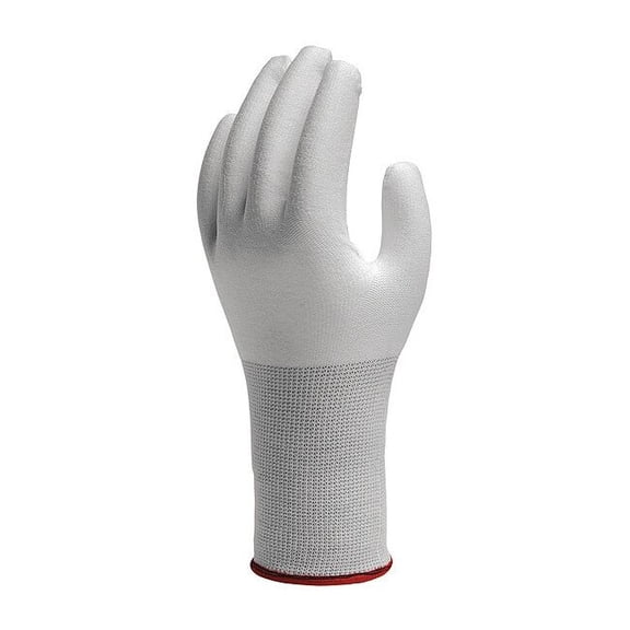 Showa Coated Gloves,White,XL,PR 546WXL-09