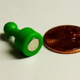 thumbnail image 2 of 24 Ct. NeoPin® Green Magnetic Push Pins - Super Strong Neodymium Magnets. Great for Magnetic Whiteboards, Refrigerators, other Applications, 2 of 3
