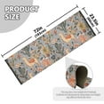 thumbnail image 5 of Yayeee Runner Rug for Bedroom 2'x6' Machine Washable Hallway Non Slip Mat, Gray Llama Pattern, 5 of 8