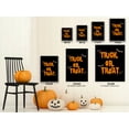 thumbnail image 3 of Awkward Styles Halloween Canvas Wall Art Trick or Treat Bats Home Decor Prints, 3 of 7