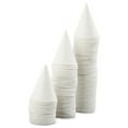 thumbnail image 2 of Rolled Rim Paper Cone Cups, 4 Oz, White, 200/bag, 25 Bags/carton, 2 of 4