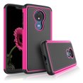 thumbnail image 1 of Étui Moto G7 Power, Étui Motorola Moto G7 Supra / G7 Optimo Maxx, Étui de Protection Tinysaturn Absorbant les Chocs [Rose] en Caoutchouc Plastique Résistant aux Rayures avec Pare-Chocs et Prise, Mignon, Robuste, Rigide, Étui de Téléphone, 1 of 7