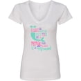 thumbnail image 3 of Inktastic Always Be Yourself, Unless You Can Be a Mermaid Women's V-Neck T-Shirt, 3 of 5