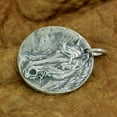 thumbnail image 5 of LINSION Detail Horse Pendant 925 Sterling Silver Round Pendant TA202 Dia. 28mm, 5 of 10