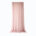 thumbnail image 2 of Wedding Arch Draping , Sheer Chiffon Fabric Backdrop Blush Drapes for Wedding Ceremony Decor, Decorative Arch Drapery for Wedding Birthday Party Ceiling Curtain Backdrop, 2 of 6