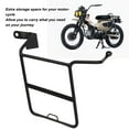 thumbnail image 4 of Motorcycle Side Carrier Rack, Easy Installation Hard Anodized Saddle Bag Side Support  for Trail 125, 4 of 7