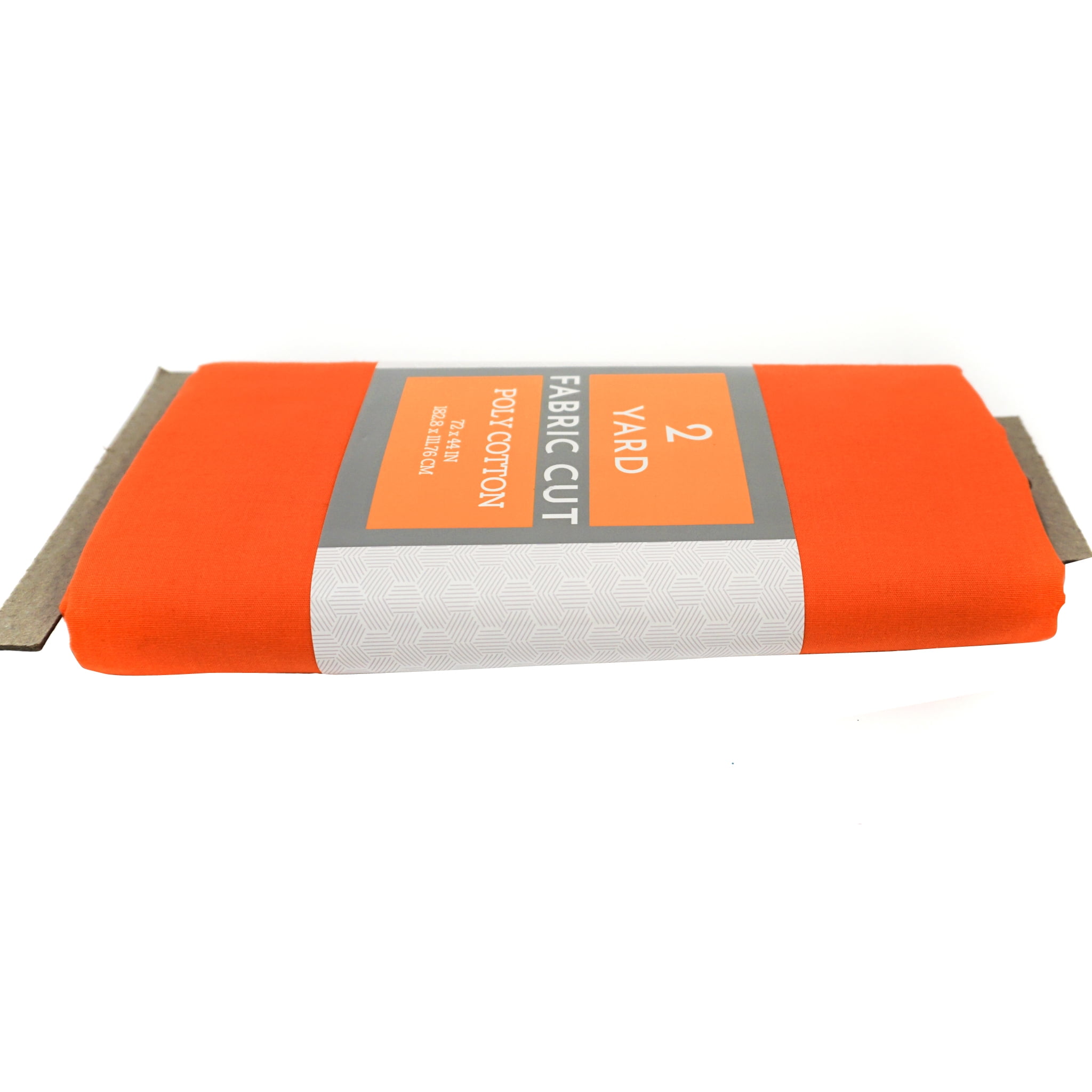 Shason Textile 45" (2 Yards Cut) Craft Projects Quilting Poly Cotton Fabric, Carrot