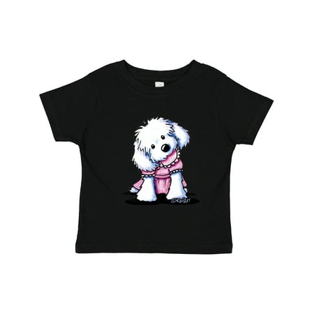 

Inktastic Maltese Girl in Pink Gift Toddler Toddler Girl T-Shirt