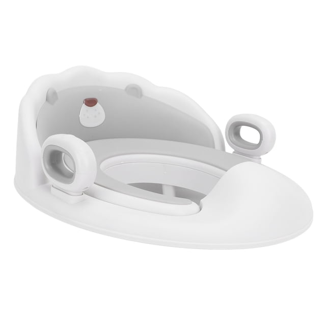 Asiento de entrenamiento para ir al baño para niños, desmontable, lavable, con cojín y pasamanos.