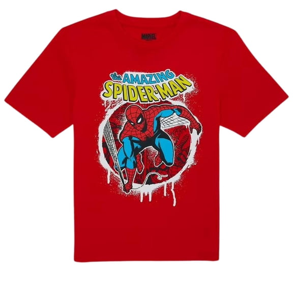 Marvel The Amazing Spider-Man Boys Short Sleeve Graphic T-Shirt, Sizes 4-18