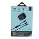 thumbnail image 4 of Kit Cargador de pared + Cable 2 en 1 STF Carga ultra rápida 3A  1.8m Tipo C-Lightning 60W, 4 of 9