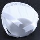 thumbnail image 5 of Cesta de satén blanco con cuentas para niña de las flores para boda con lazo decorativo, 5 of 8
