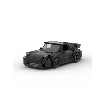 BeeEtMoc Black Bird (930)Turbo racing sports car Vehicle Speed Blocks Brick Creative Garage Toys for Boys